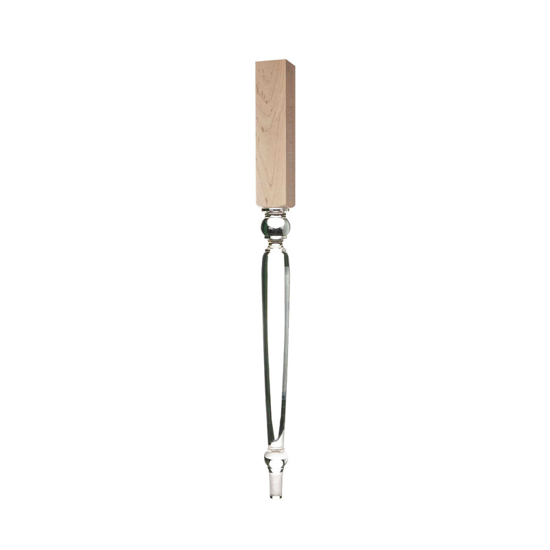 Old English Style Acrylic Dining Table Leg - Species:Maple Soft